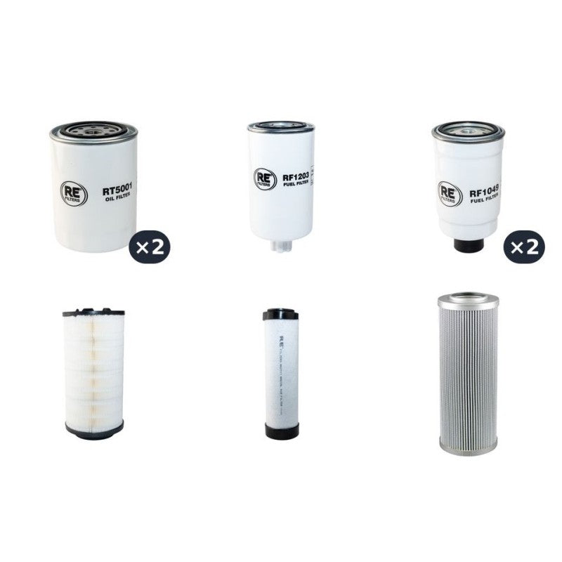 BOMAG BW211 D-3 Filter Service Kit w/Perkins 1006.60T Eng. YR 2003-