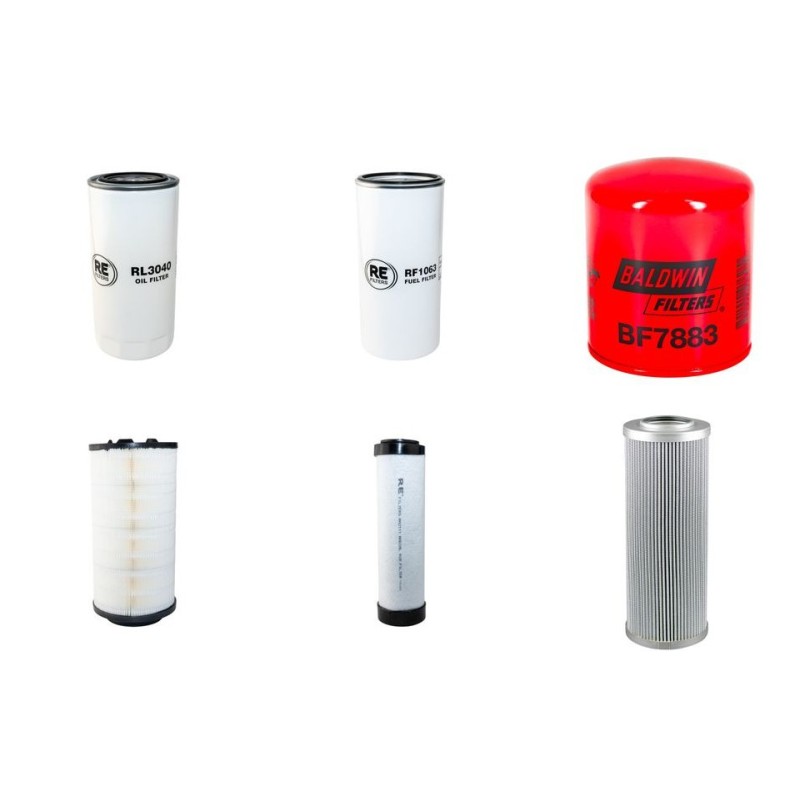 BOMAG BW211 D-4/DH-4 Filter Service Kit w/Deutz BF4M2012 Eng.