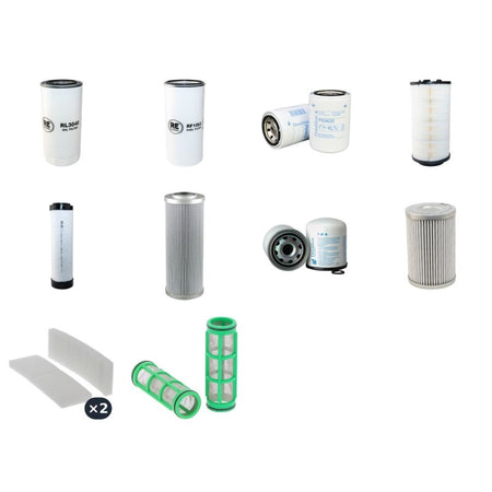 BOMAG BW24 RH Filter Service Kit w/Deutz TCD 2012 Eng. YR 2008-