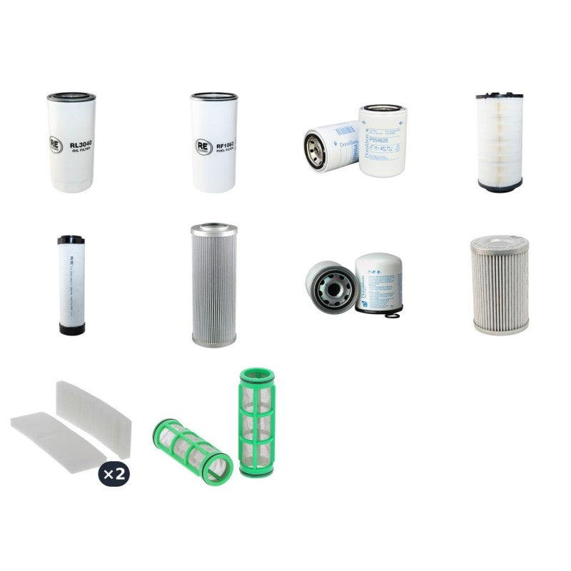 BOMAG BW24 RH Filter Service Kit w/Deutz TCD 2012 Eng. YR 2008-