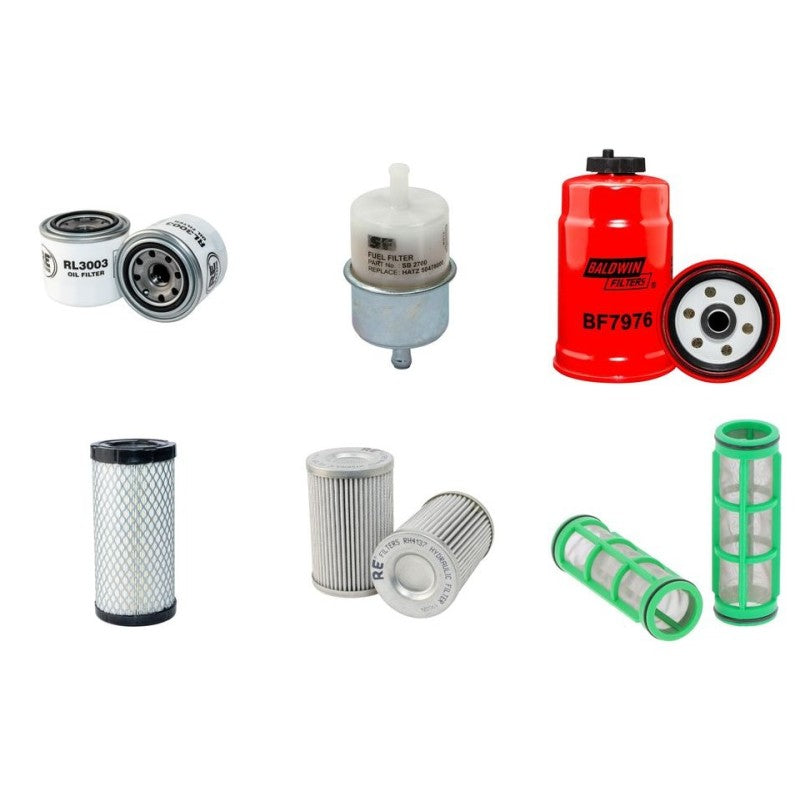 BOMAG BW90SC-5 Filter Service Kit with Kubota D 902 Eng