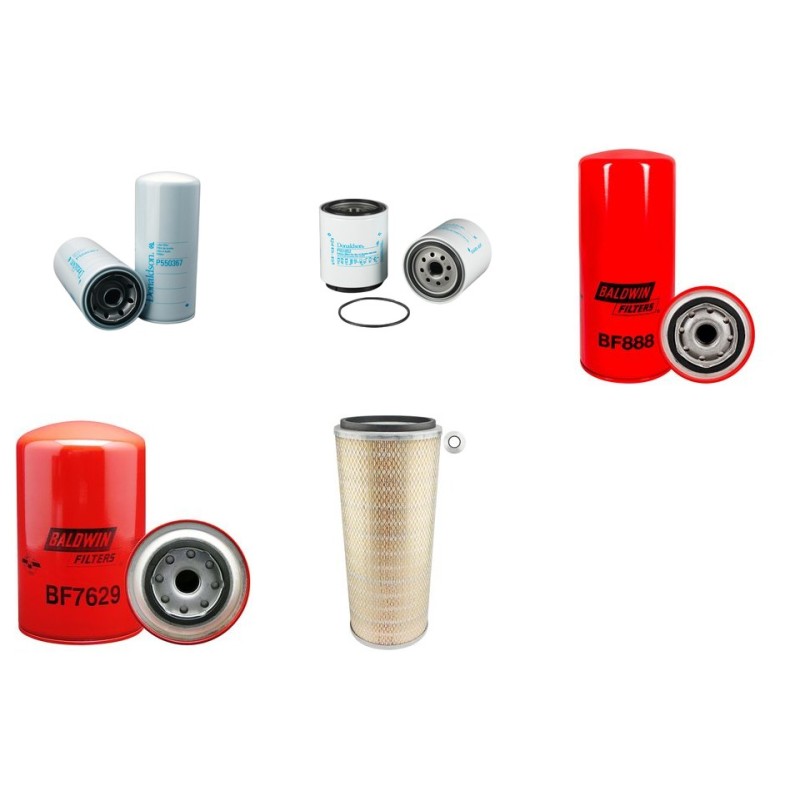 BOMBARDIER 300MP Filter Service Kit w/DETROIT Eng.