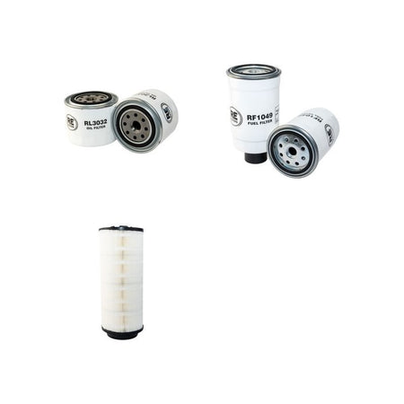 BOSCHUNG PONY P2 Filter Service Kit Air Oil Fuel Filters w/VM HR 494HT3 EURO 3 Eng.