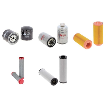 Boschung PONY P4T-ECO Filter Kit with Vm Hr 494 HI3-10C engine 2004-