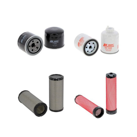 Branson 5530 C Engine Filter Kit with Kukje A2300T2-ATR engine 2006-2016