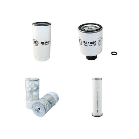 BRUNETT MINI BRUNETT 578 Filter Service Kit Air Oil Fuel Filters SN 156-436