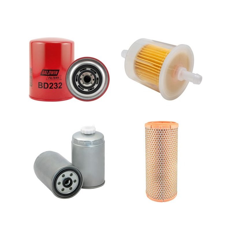 BUCHER BU100 Filter Service Kit Air Oil Fuel Filters w/Iveco Eng.