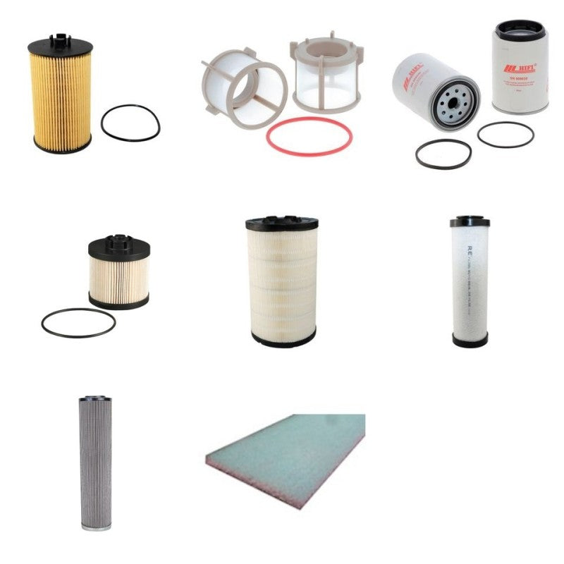 BUCHER CITYCAT 5000 (Serie 4) Filter Service Kit w/MERCEDES OM 904 LA EU5 Eng. YR 2009-
