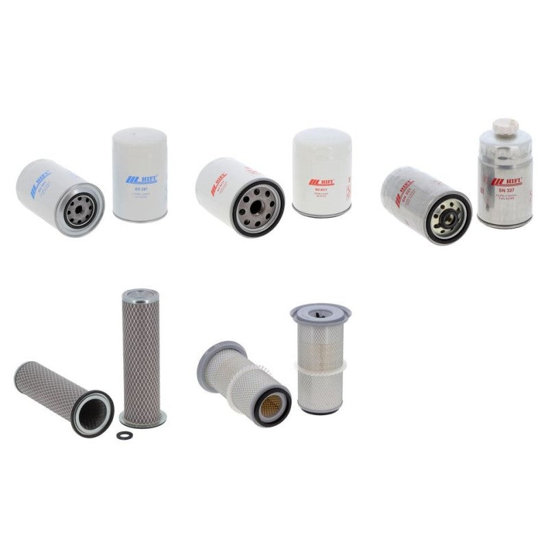 Bucher POLYTRAC 50 Filter Kit with Fiat 8035.06 engine