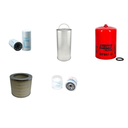 BUCYRUS 38RB Filter Service Kit w/Cummins NT855 Eng.