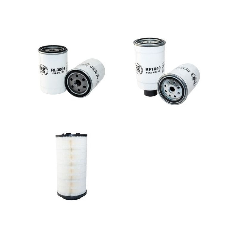 BUNKER TRAGEN B250DC5200 Filter Service Kit Air Oil Fuel Filters w/Deutz F3M2011 Eng. YR 2006-