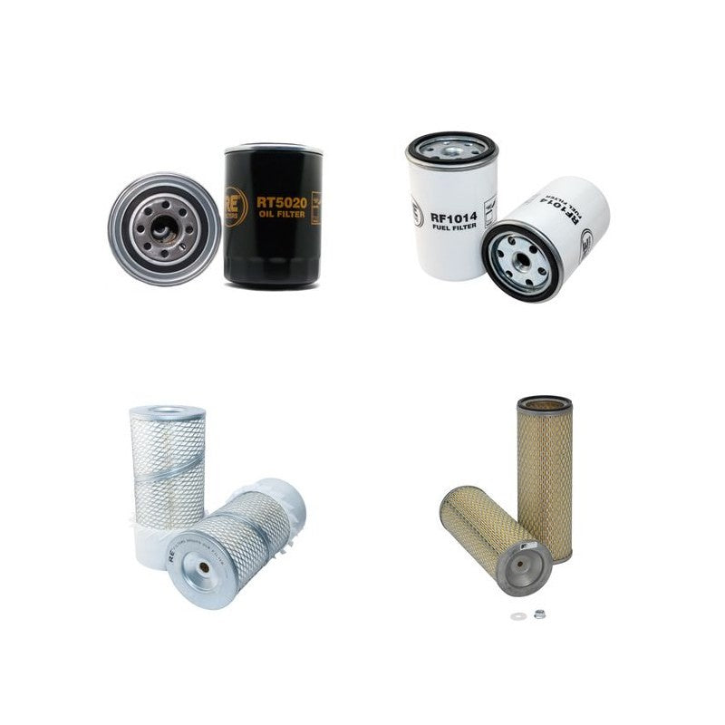 CARRARO 6.1000.4(F) Filter Service Kit Air Oil Fuel Filters w/Deutz F3L913 Eng.