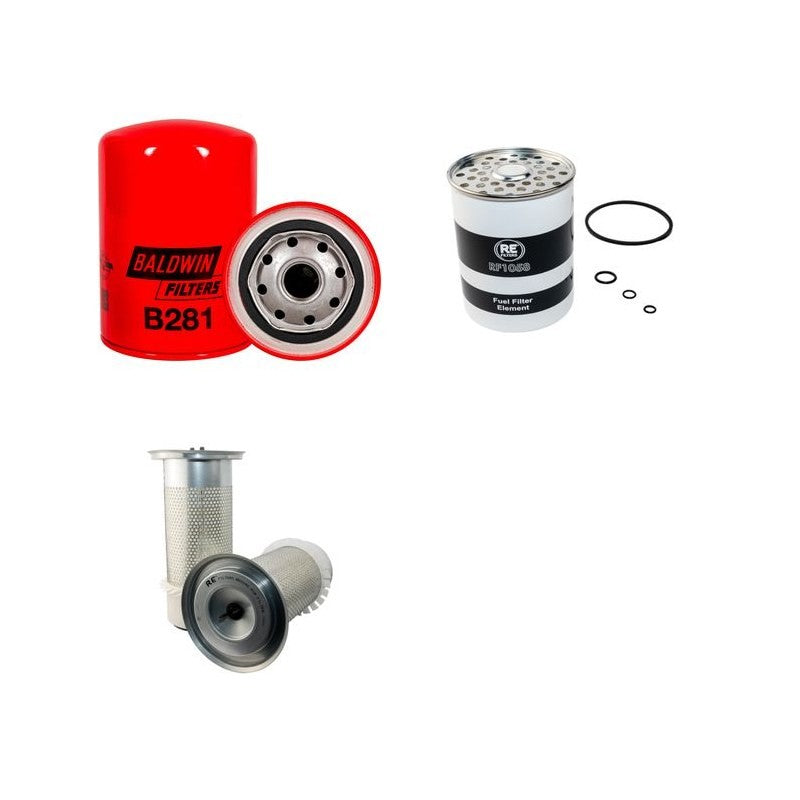 CASAGRANDE C8 Filter Service Kit Air Oil Fuel Filters w/VM Eng.