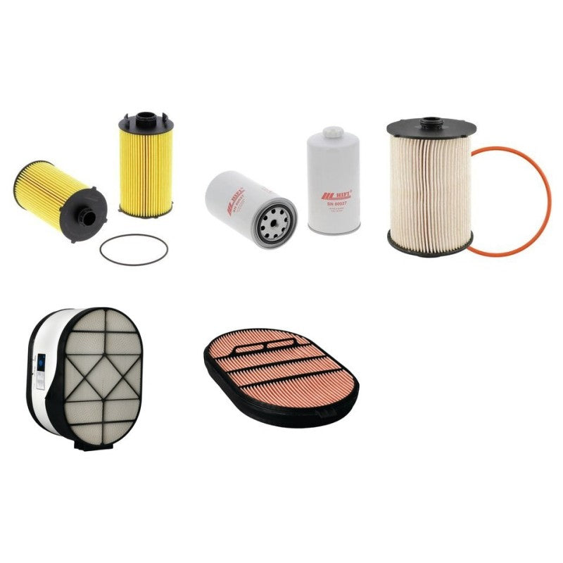 Case 1021F Filter Service Kit with CNH F2CFE614B Engine YR 2013- TIER IV I