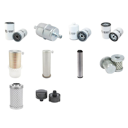 Case 1088C Filter Service Kit with Cummins 6BT5.9 Engine