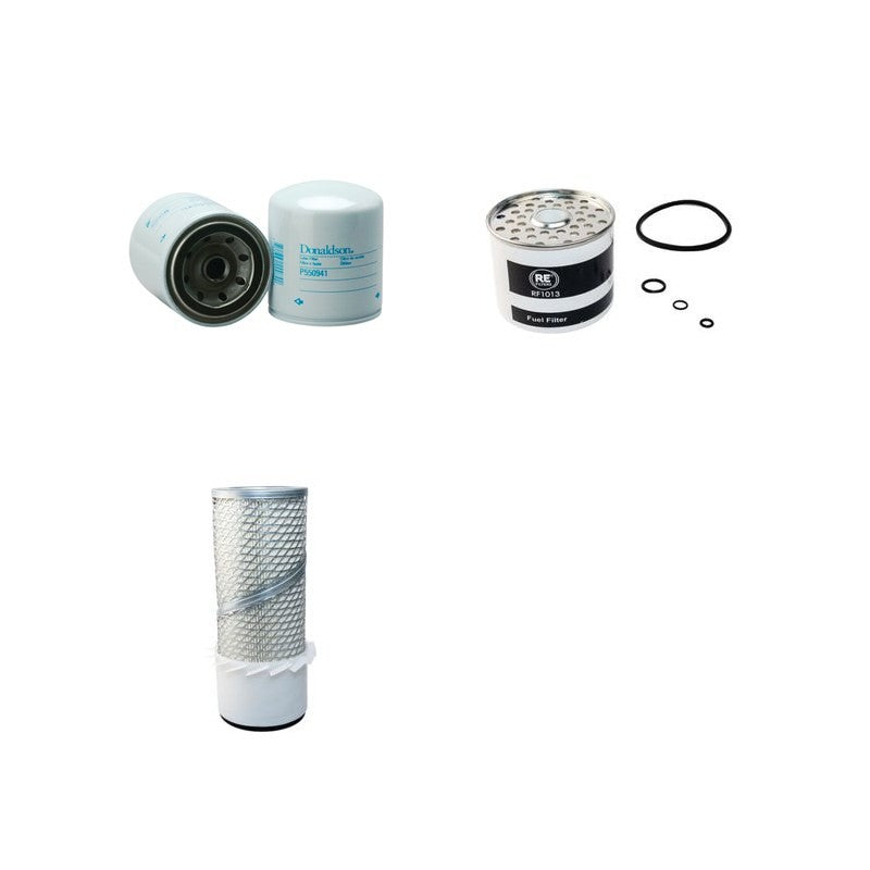 Case 121B PLUS Filter Service Kit Air Oil Fuel Filters with Perkins UA 80892 Engine