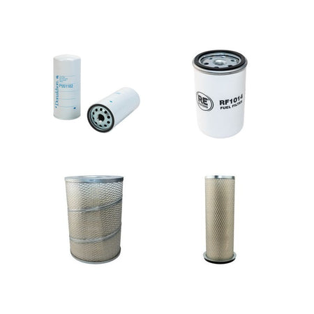 Case 125(C/CK/CKB/P) Filter Service Kit Air Oil Fuel Filters with Deutz BF6L913 Engine