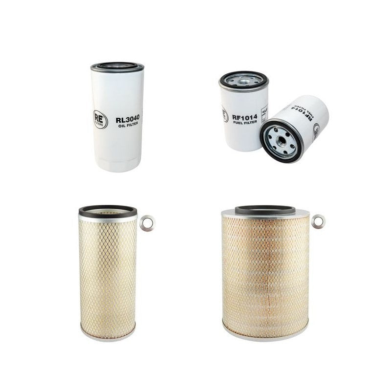Case 170CB Filter Service Kit with Deutz 6 ZYL. Engine