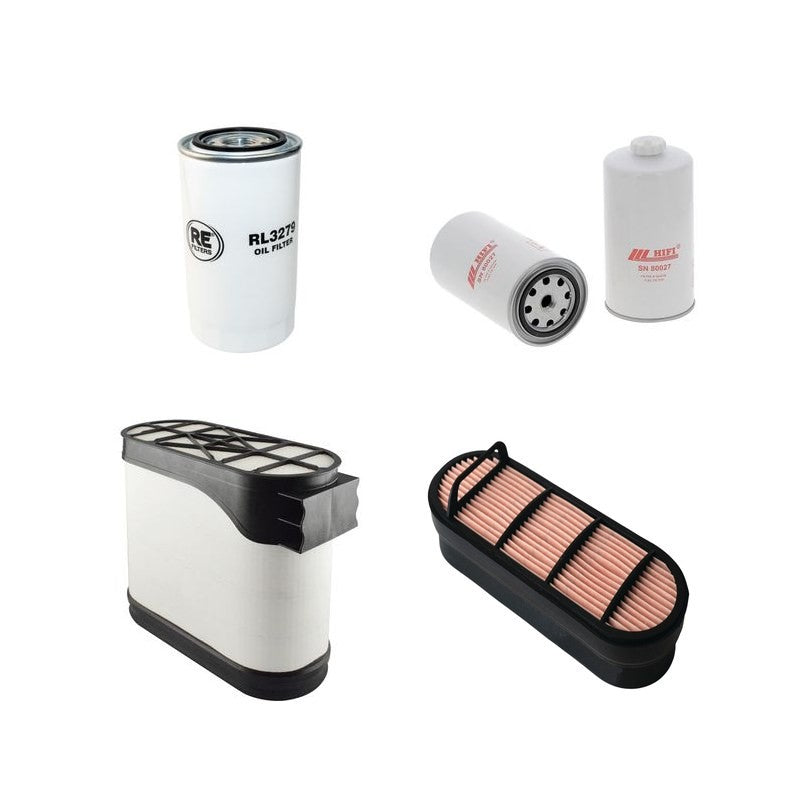 Case 2050MXLT Filter Service Kit Air Oil Fuel Filters with Case F4HFE613Z Engine YR 2015 TIER IV