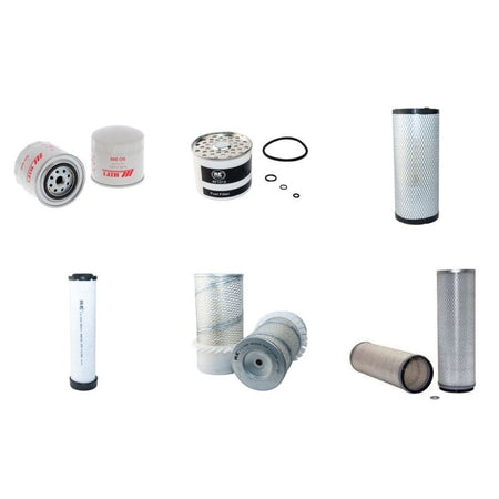 Case 2140 Filter Service Kit with 1000.4A Engine