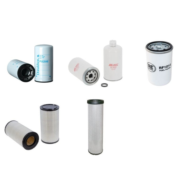 Case 2166 JJC0176200- Filter Service Kit Air Oil Fuel Filters