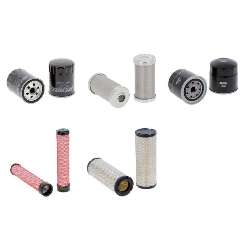 Case 28 Engine Filter Kit with Perkins 103-16 engine 1998-