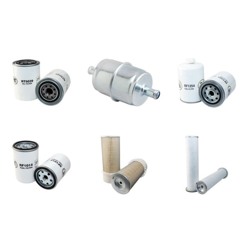 Case 5120 Maxxum Filter Service Kit Air Oil Fuel Filters with Cummins 4TA390 Engine YR 06.90- 94 CH