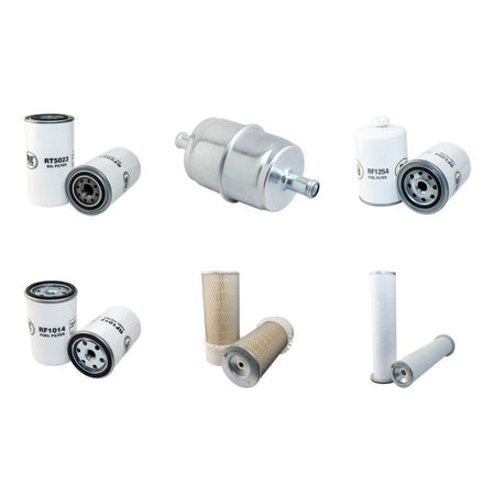 Case 5130 Maxxum  Filter Service Kit Air Oil Fuel Filters with Cummins 6BT5.9 Engine YR 06.90- 105 CH