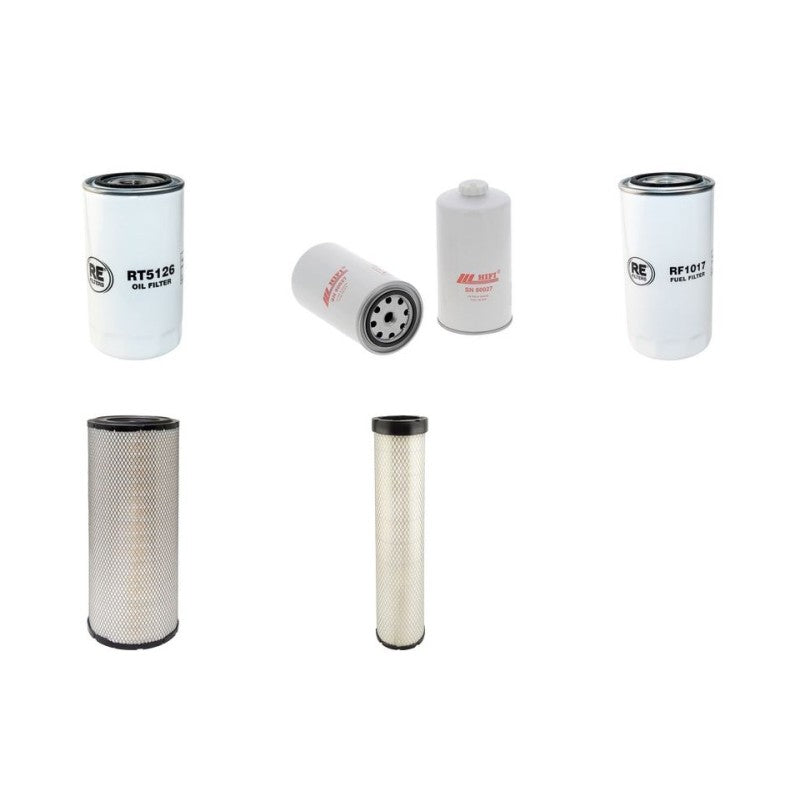 Case 821E Filter Service Kit Air Oil Fuel Filters with CNH Engine YR 2007-