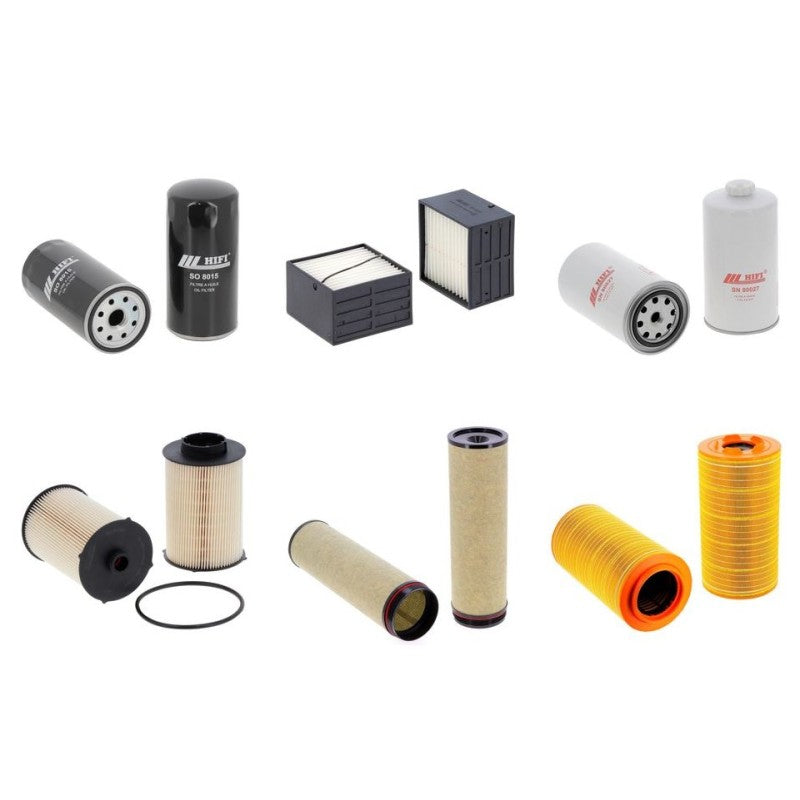 Case 9230 Engine Filter Kit with Fpt Powertrain Cursor 13 engine 2012-2014