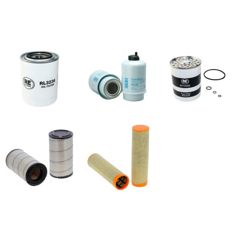 Case CVX120 - 130 - 150 - 170 Tractor Filter Service Kit Air - Oil - Fuel