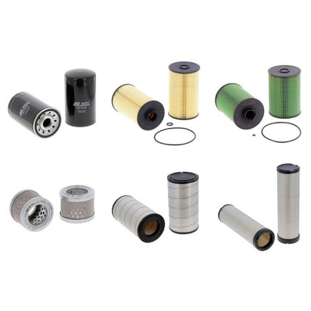 Case CX 350 D Engine Filter Kit with Isuzu AQ-6HK1X engine 2015-