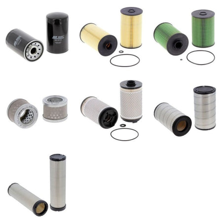 Case CX 370 D Engine Filter Kit with Isuzu AQ-6HK1X engine 2015-