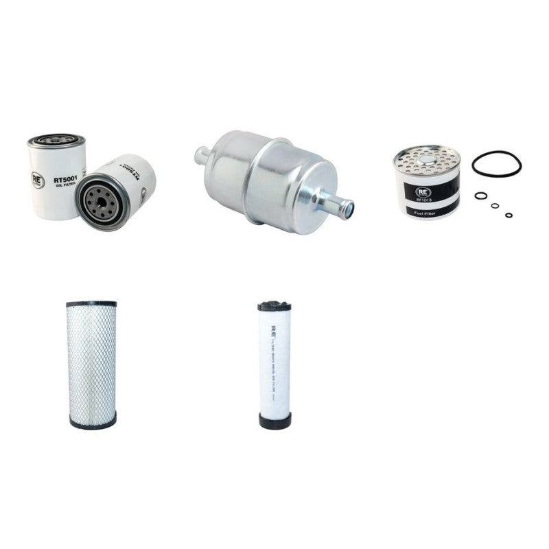 Case CX60 Filter Service Kit Air Oil Fuel Filters with G 2.7T Engine YR 1998-