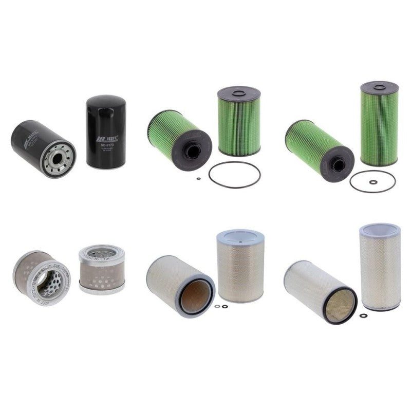 Case CX 750 D-RTC Engine Filter Kit with Isuzu VE-6WG1X engine 2019-