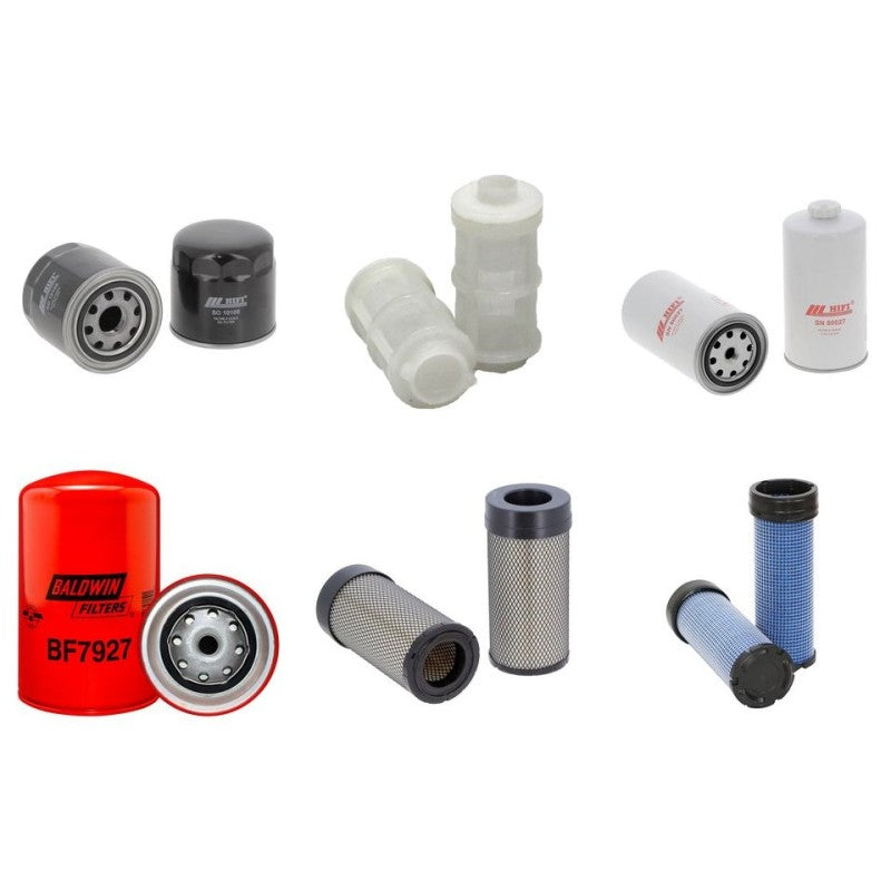 Case Farmall 105C Filter Service Kit with FPT Engine YR 2008-