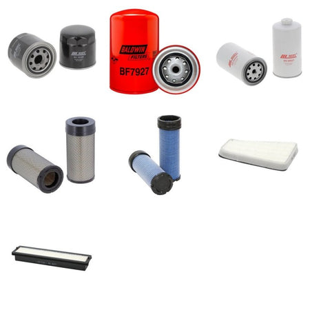 Case Farmall 95U PRO Filter Service Kit with CNH TIERIV Engine Serial No ZESH01135- YR 2012- 95 CH TIER IV