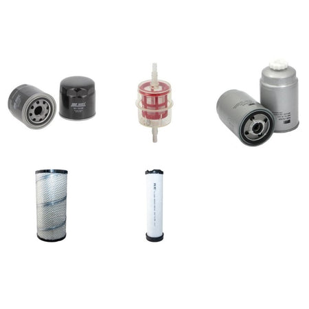 Case JX70 Filter Service Kit Air Oil Fuel Filters with CNH Engine YR 2009- TIER III