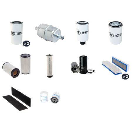 Case MX150 Filter Service Kit with Cummins 6Ta590 Engine HP 151 CH