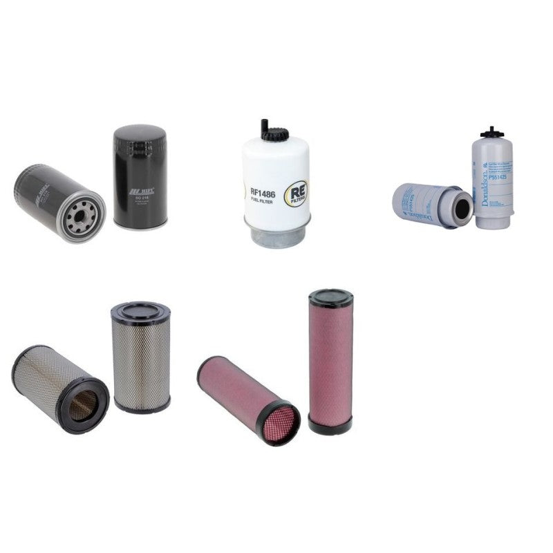 Case MXM190 Filter Service Kit with CNH BASILDON 675TA/M2 Engine Serial No -MOTFA097480