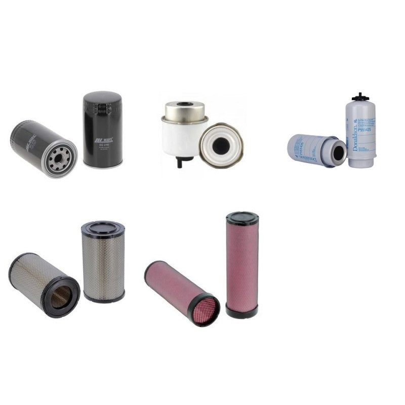Case MXM190 Filter Service Kit with CNH BASILDON 675TA/M2 Engine Serial No MOT FA097480-
