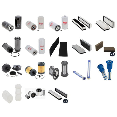 Case PUMA 185 Filter Kit with Fpt / Iveco F4DFE613L engine 2010-2014