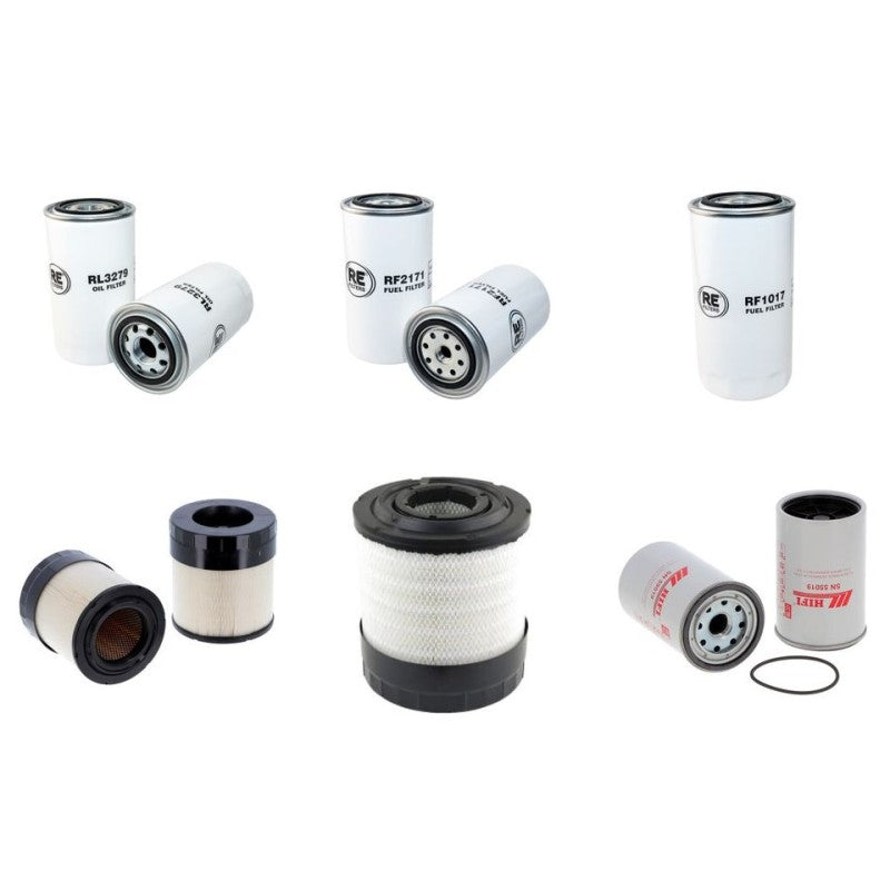 Case Puma 240 CVX Filter Service Kit with FPT Engine 01.2016 -  Air Oil Fuel