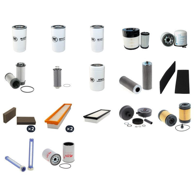Case Puma 240 CVX Filter Service Kit with FPT Engine 01.2016