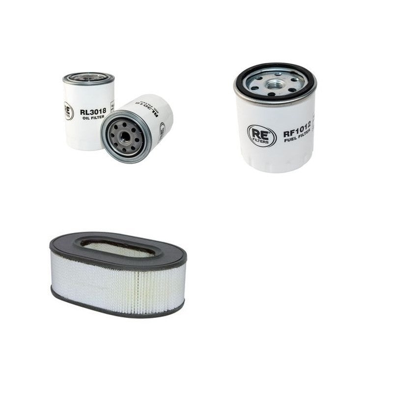 Case W252 Filter Service Kit Air Oil Fuel Filters with Hatz Engine