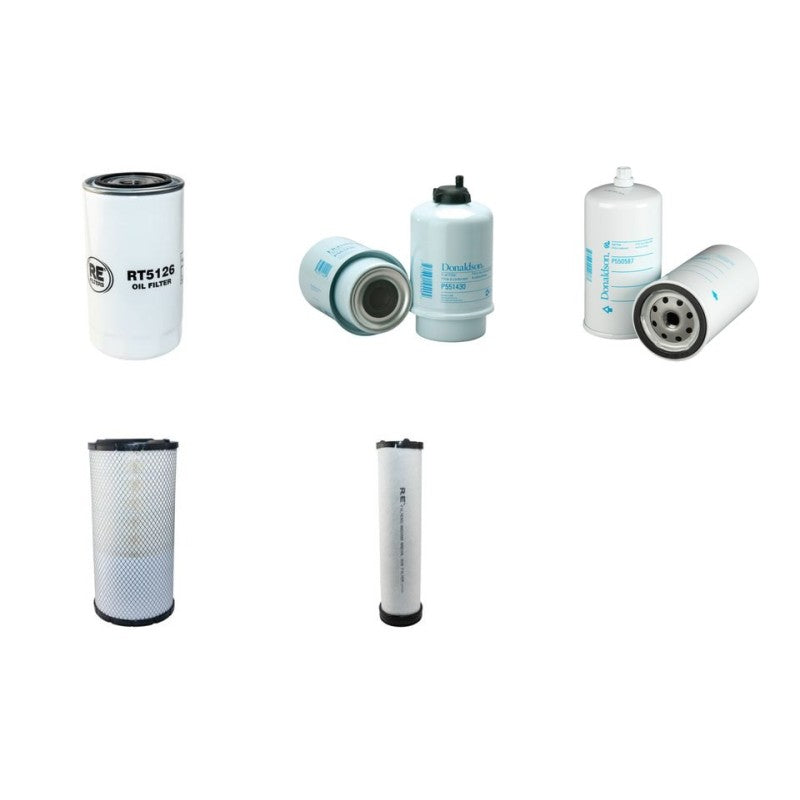 Case WX185 Filter Service Kit Air Oil Fuel Filters with CNH Engine YR 2009-