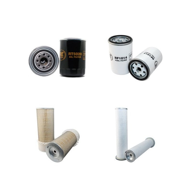 Filter service kit suitable for Cat 211 - Deutz Eng.Air Oil Fuel