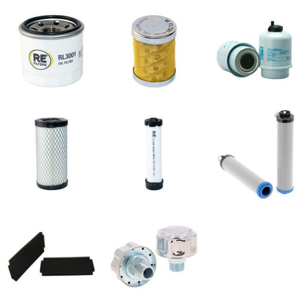Filter service kit suitable for CAT 3017D