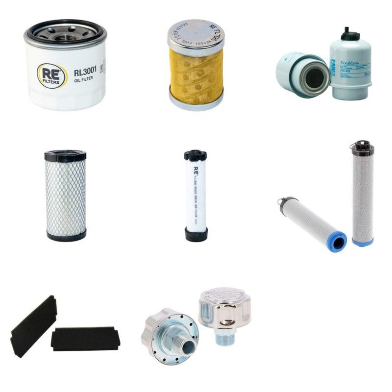 Filter service kit suitable for CAT 3017D