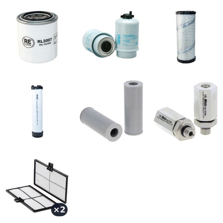 Filter service kit suitable for CAT 304DCR Excavator